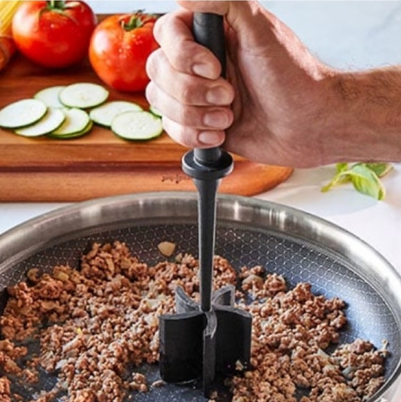 PAMPERED CHEF Mix ‘N Chop Kitchen Utensil - Picture 1 of 7